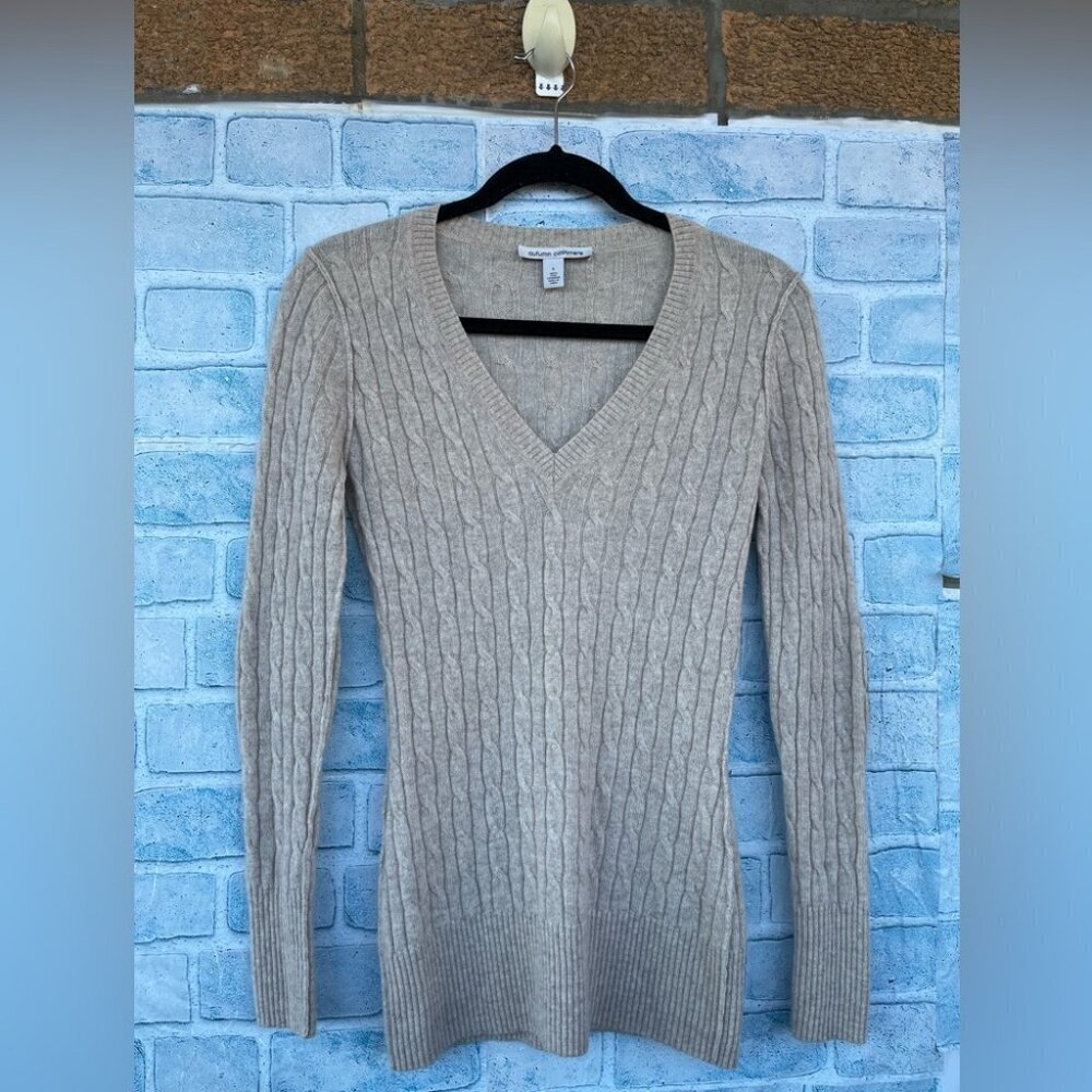 Autumn Cashmere Size small Pullover v neck sweater